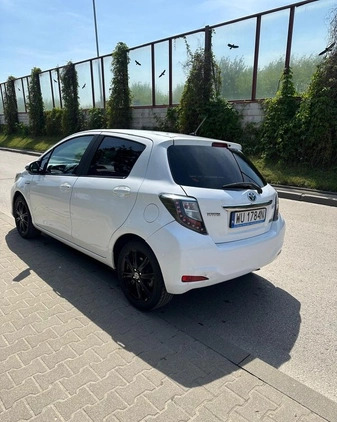 Toyota Yaris cena 33900 przebieg: 138200, rok produkcji 2013 z Warszawa małe 106